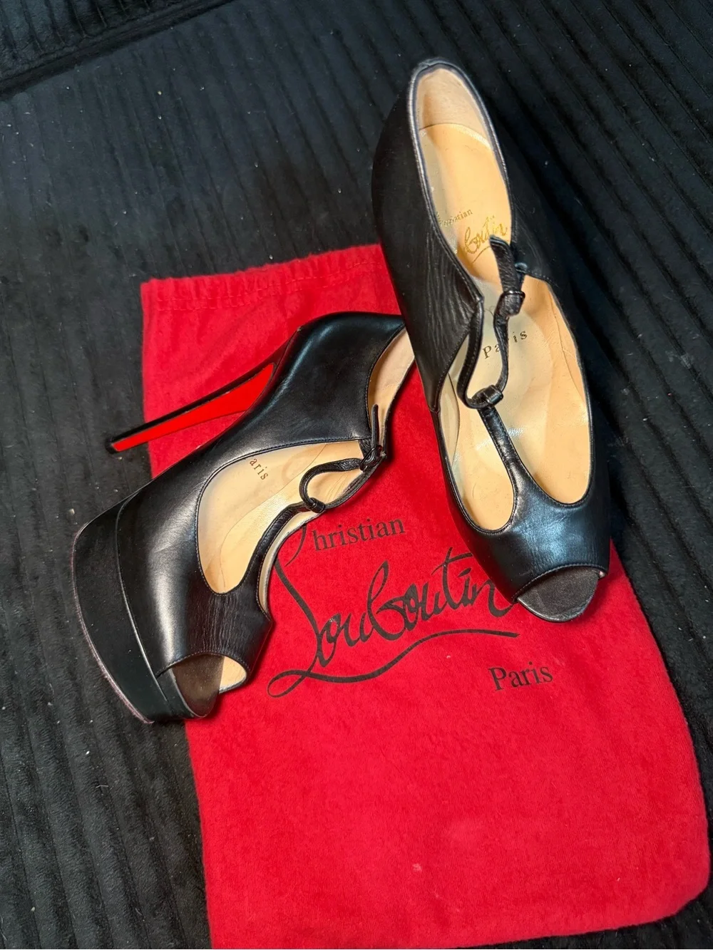 Christian Louboutin Alta Poppins Platforms